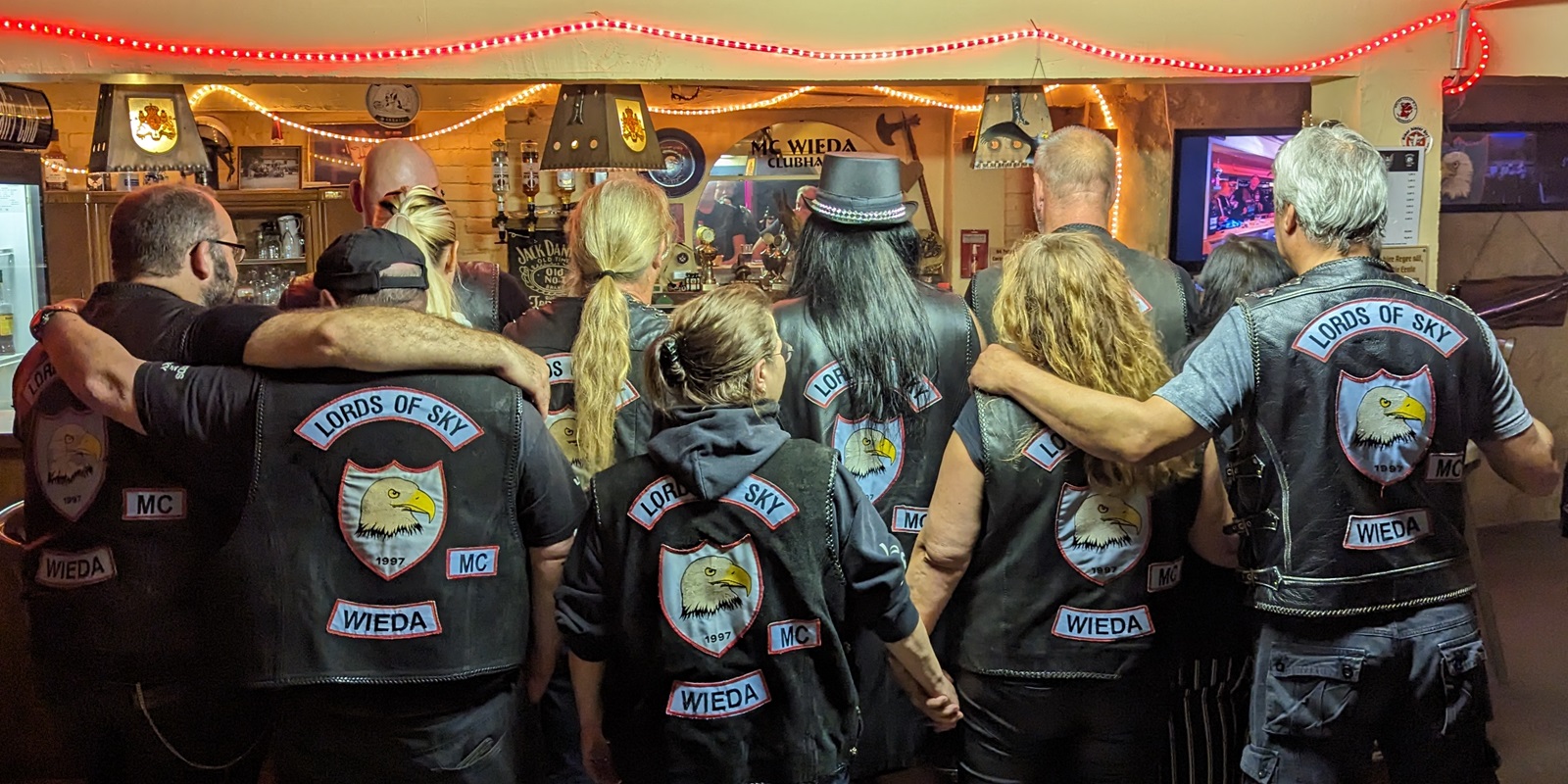 Lords of Sky MC Rear View